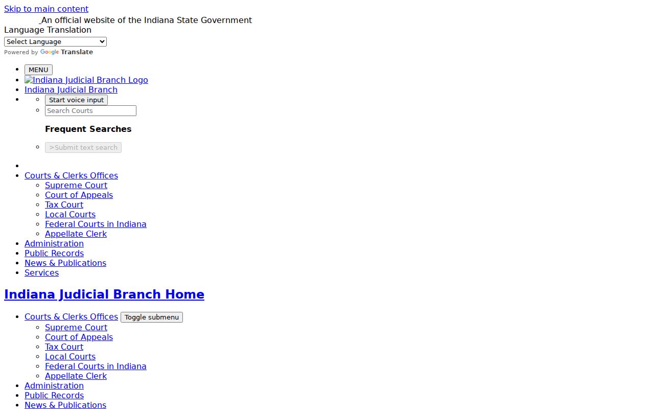 Noblesville resident lookup MyCase search guidance